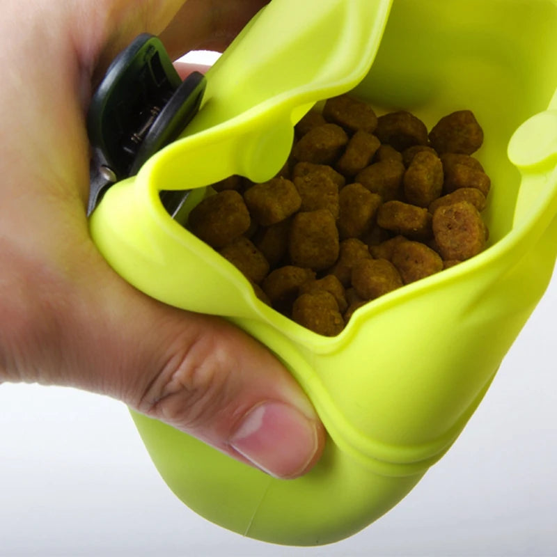 Pet Portable Training Waist Bag For Treats, Snacks And Obedience Reward Training