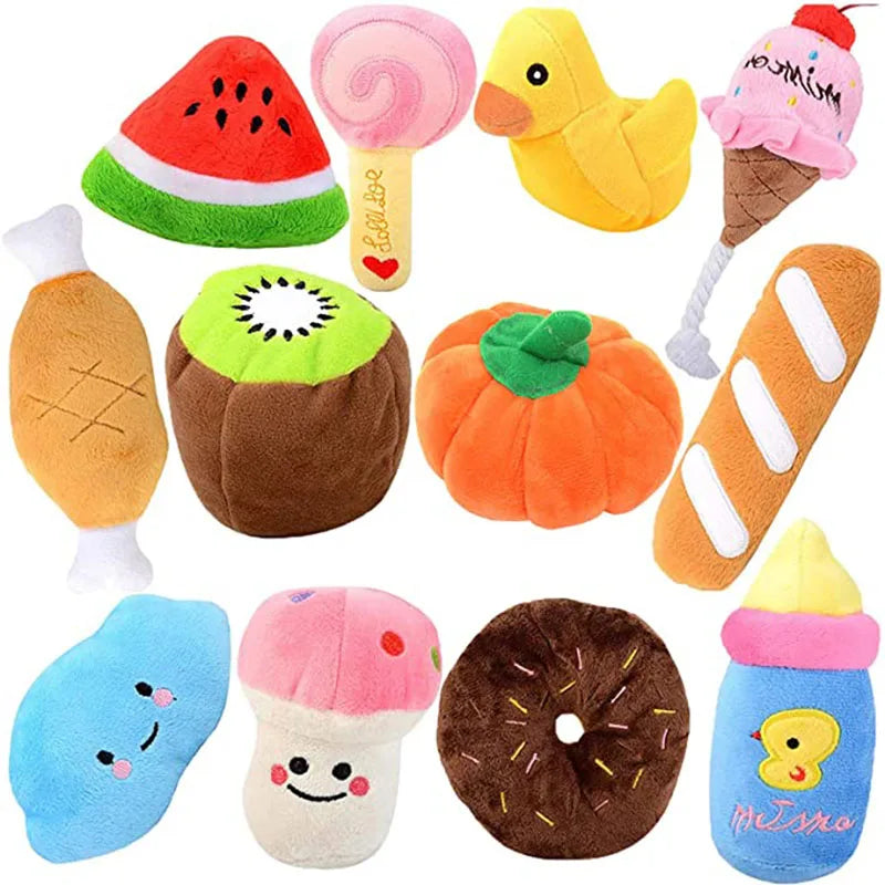 Squeaky pet toy