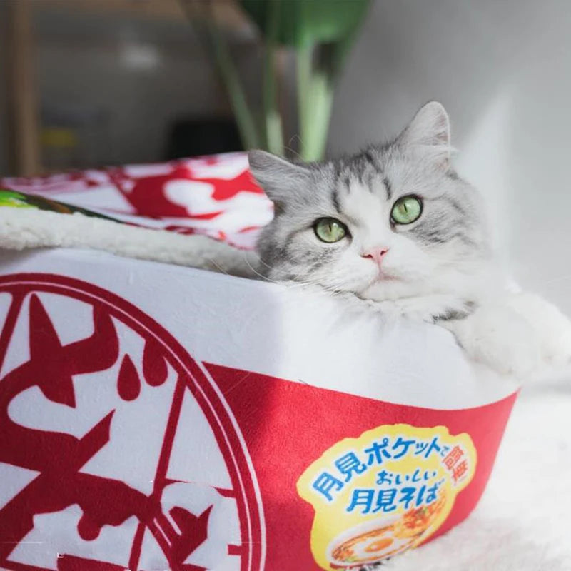 Funny Noodles Bed House Cushion for Pets