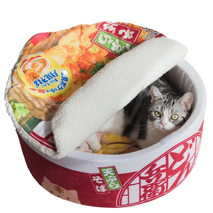 Funny Noodles Bed House Cushion for Pets