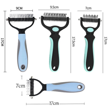 Professional Pet Deshedding Brush For Hair Knots