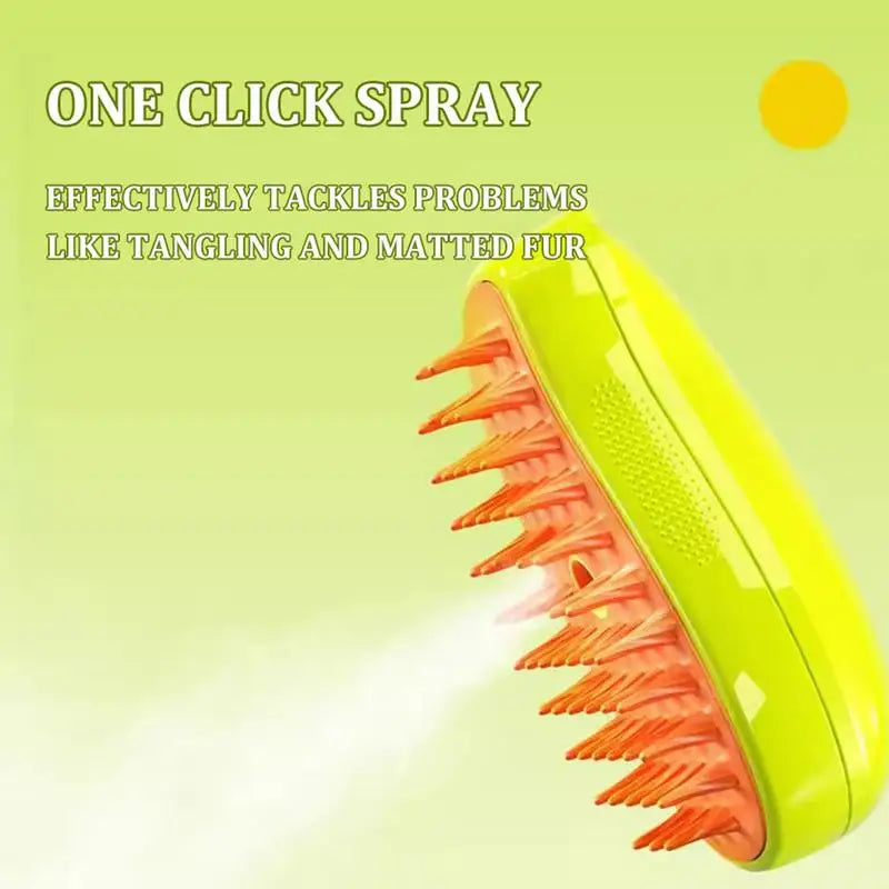 3 in 1 Electric Spray Brush for Massage/ Grooming / Hair Removal