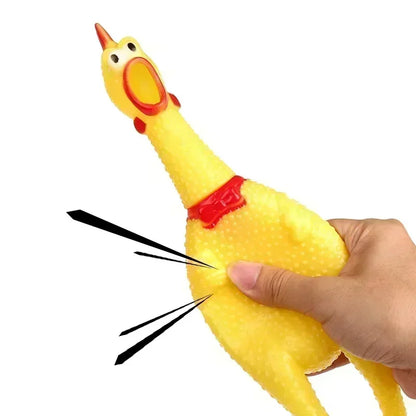 Screaming Chicken Squeeze Toy