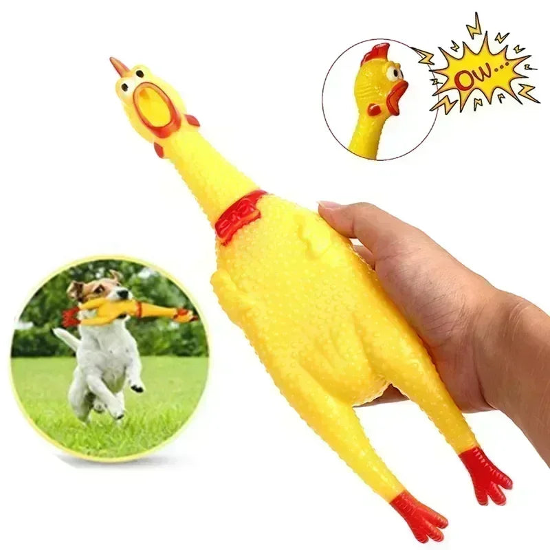 Screaming Chicken Squeeze Toy