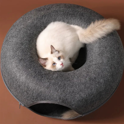 Donut Tunnel Indoor Bed/Toy For Pets