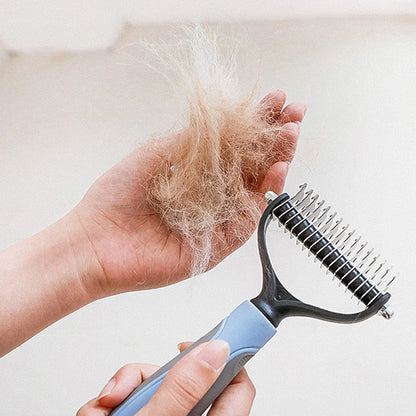 Professional Pet Deshedding Brush For Hair Knots