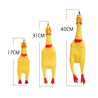 Screaming Chicken Squeeze Toy