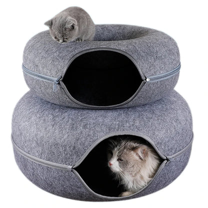 Donut Tunnel Indoor Bed/Toy For Pets