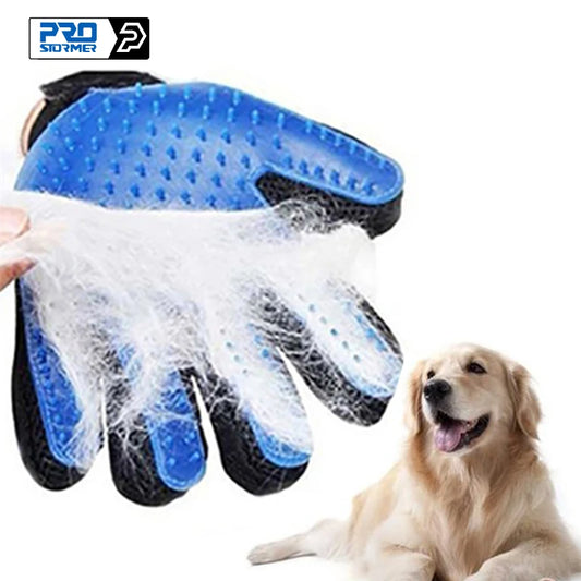 Silicone Grooming Glove Brush For Deshedding Hair