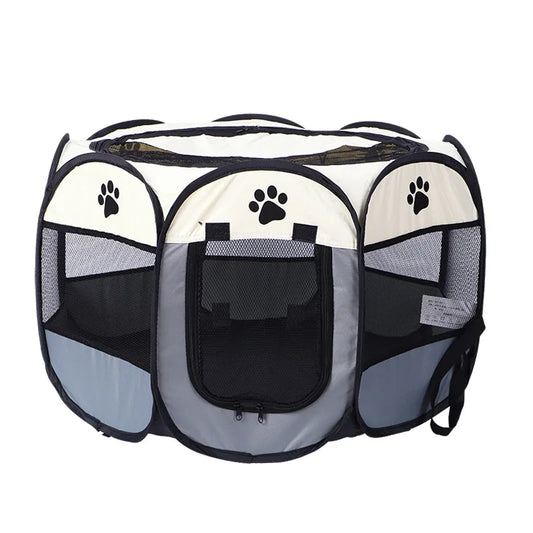 Outdoor Tent / Indoor Playpen For Puppies. Breathable & Portable