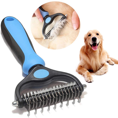 Professional Pet Deshedding Brush For Hair Knots