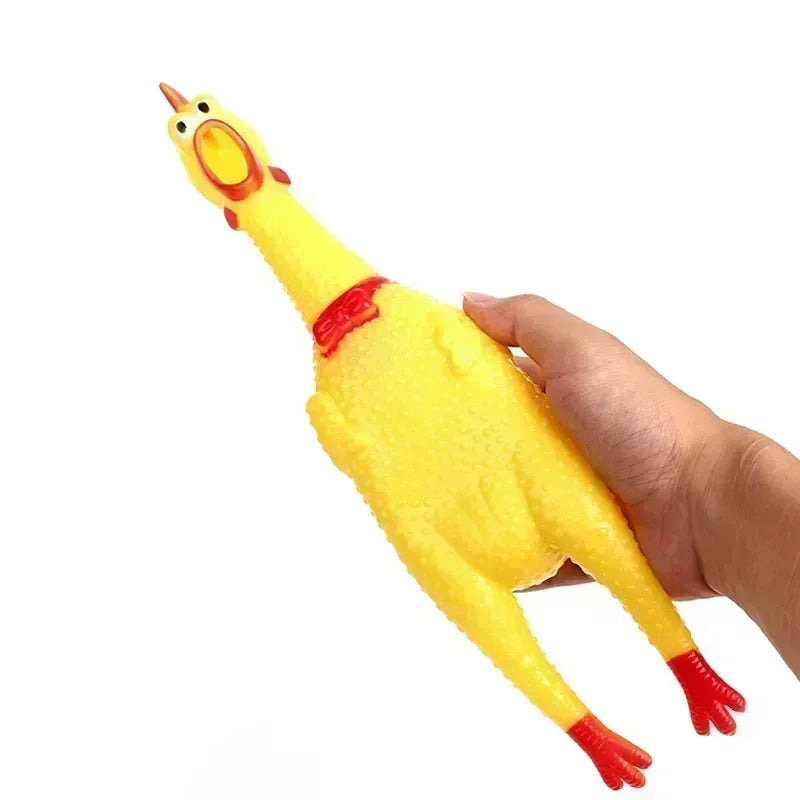 Screaming Chicken Squeeze Toy