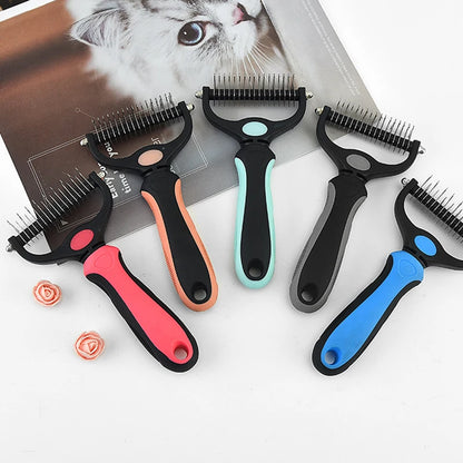 Professional Pet Deshedding Brush For Hair Knots