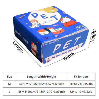 Fully Enclosed Biscuit Box Bed